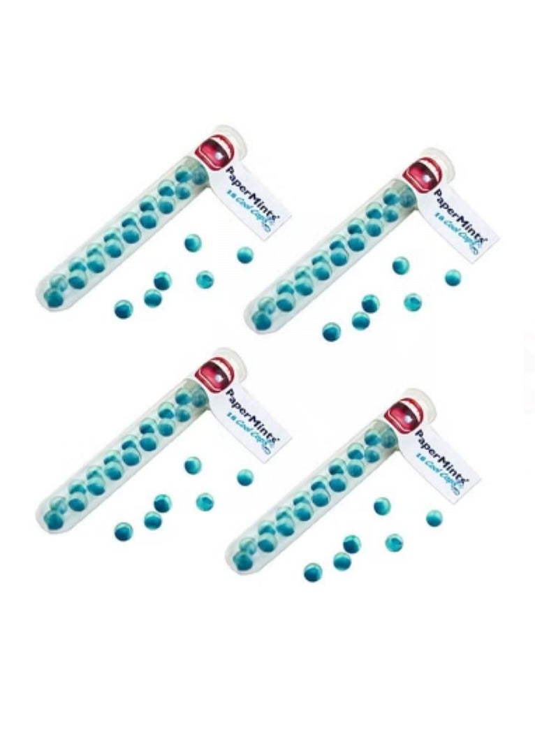 Mints Cool Caps Multicolor 152grams 4PCS