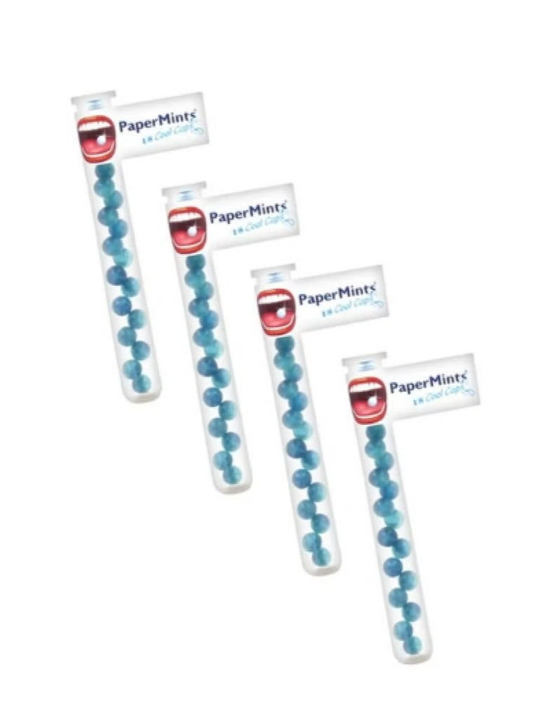 Mints Cool Caps Multicolor 152grams 4PCS