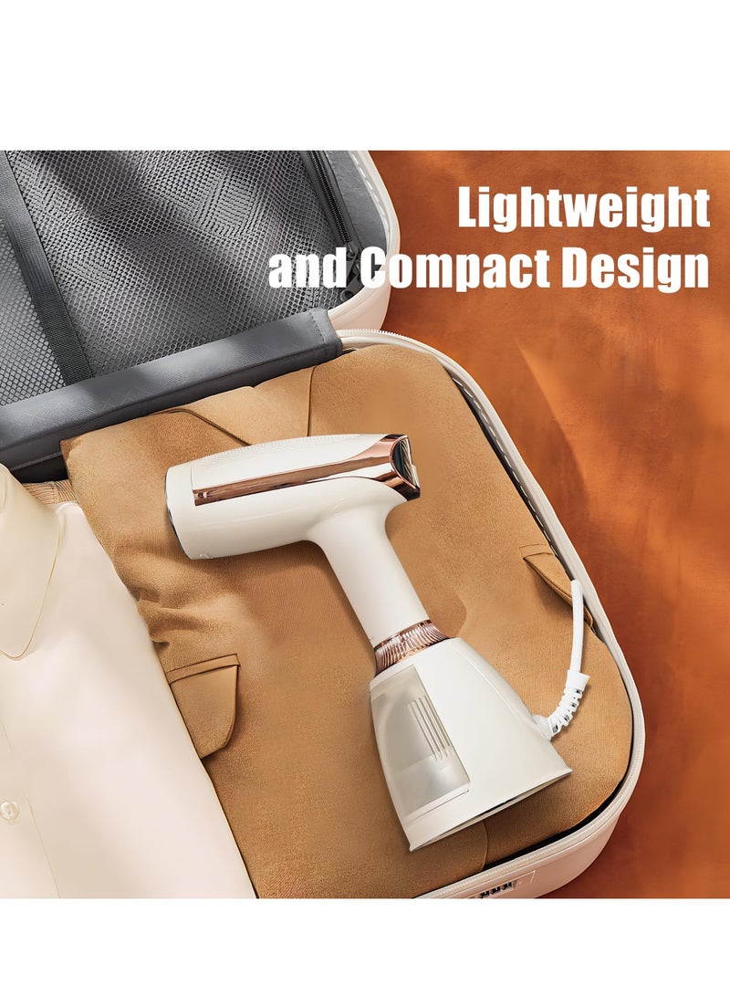 Handheld Steamer for Clothes,15s Fast Heat Up Handheld Steam Iron, Powerful Steam Penetrating Steamer for Clothes,Portable Travel Clothing Steamer, for Removing Wrinkles from Fabrics