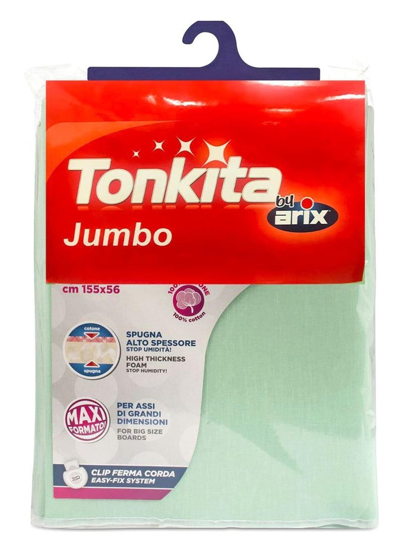 Jumbo Foam Ironing Board Cover Assorted Colours 155X56Cm