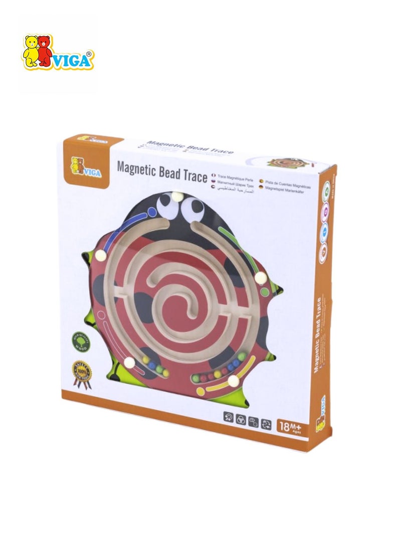 Viga Magnetic Bead Trace - Ladybird