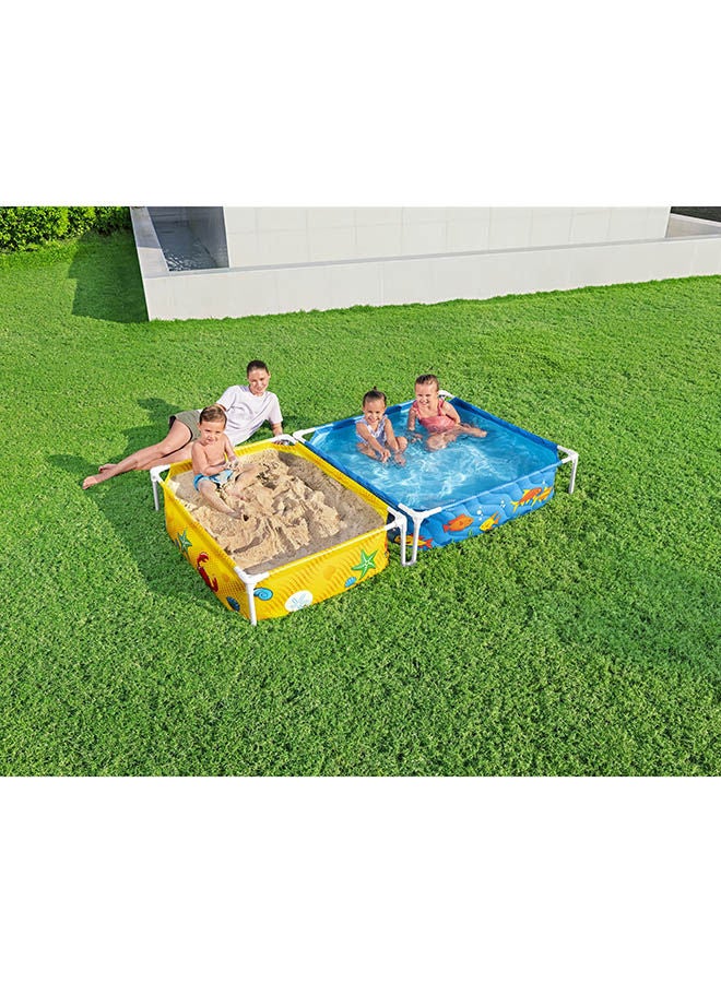 Frame Pool And Sandpit 213x122x305 Cm