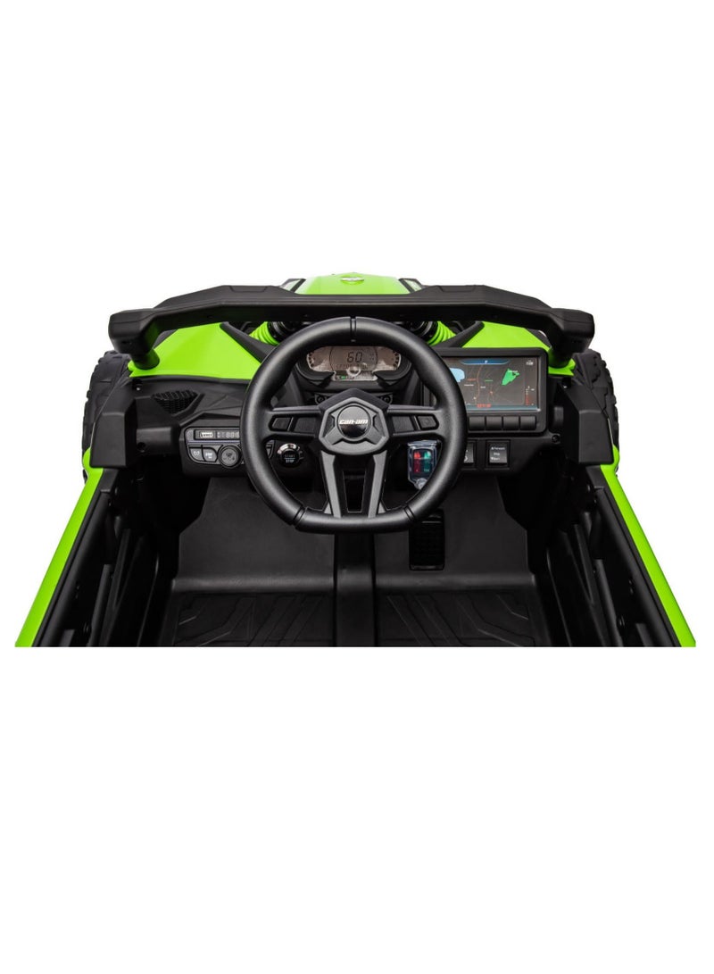 Can-Am Maverick Turbo RR 12V 10AH/4M - Green