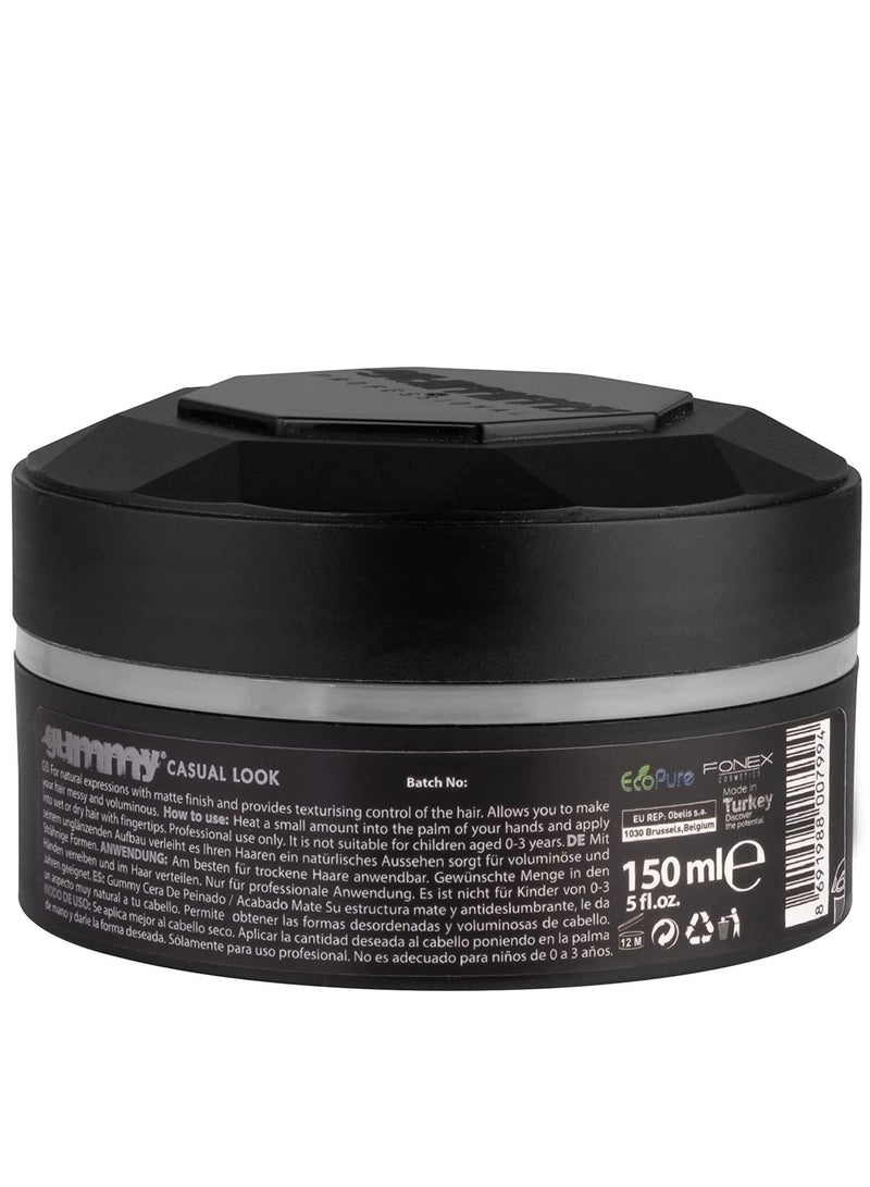 FONEX GUMMY Causal Look Hair Wax, 150 ml