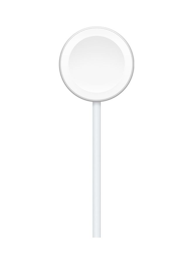 Watch Magnetic Fast Charger To USB-C Cable White