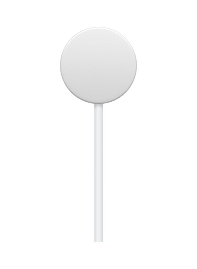 Watch Magnetic Fast Charger To USB-C Cable White