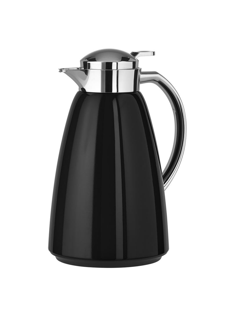 Campo Vacuum Flask  1L  100  Leak Proof  Quick Tip Closure  12 Standard Hot 24 Cold  In Chrome  Stainless Steel