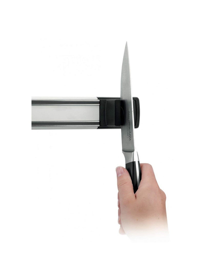 Magnetic Knife Strip President  With Sharpener  Assorted  8 X 4.5 X 44.9 Cm