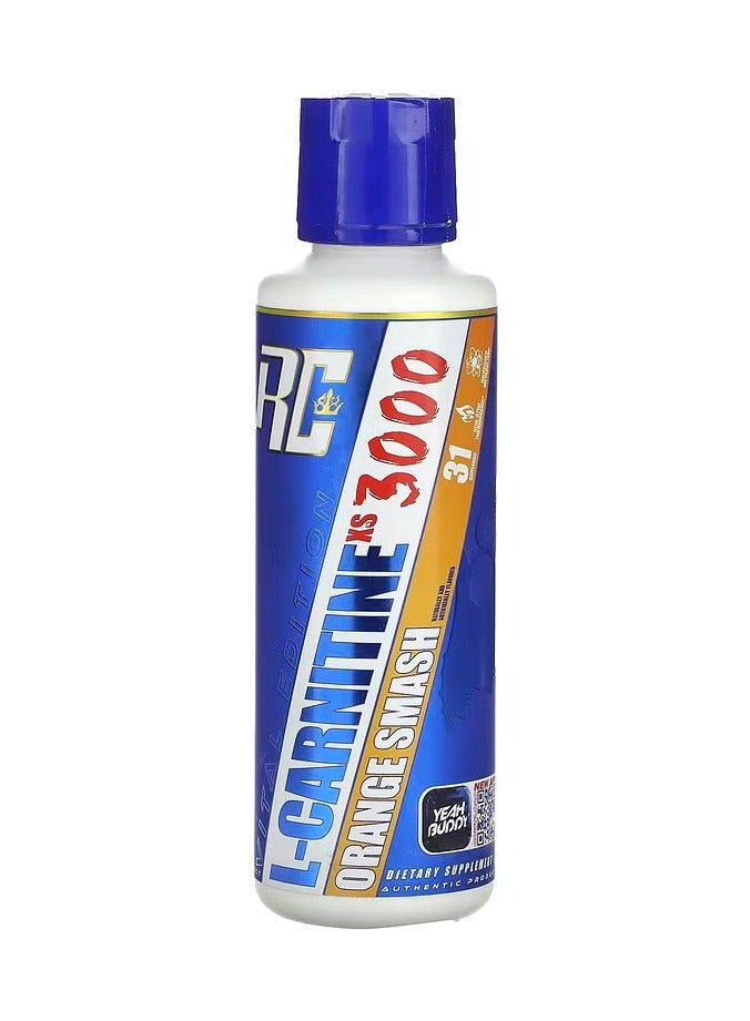 Ronnie Coleman L-Carnitine Xs 3000 473ml Orange Smash Flavor 31 Serving