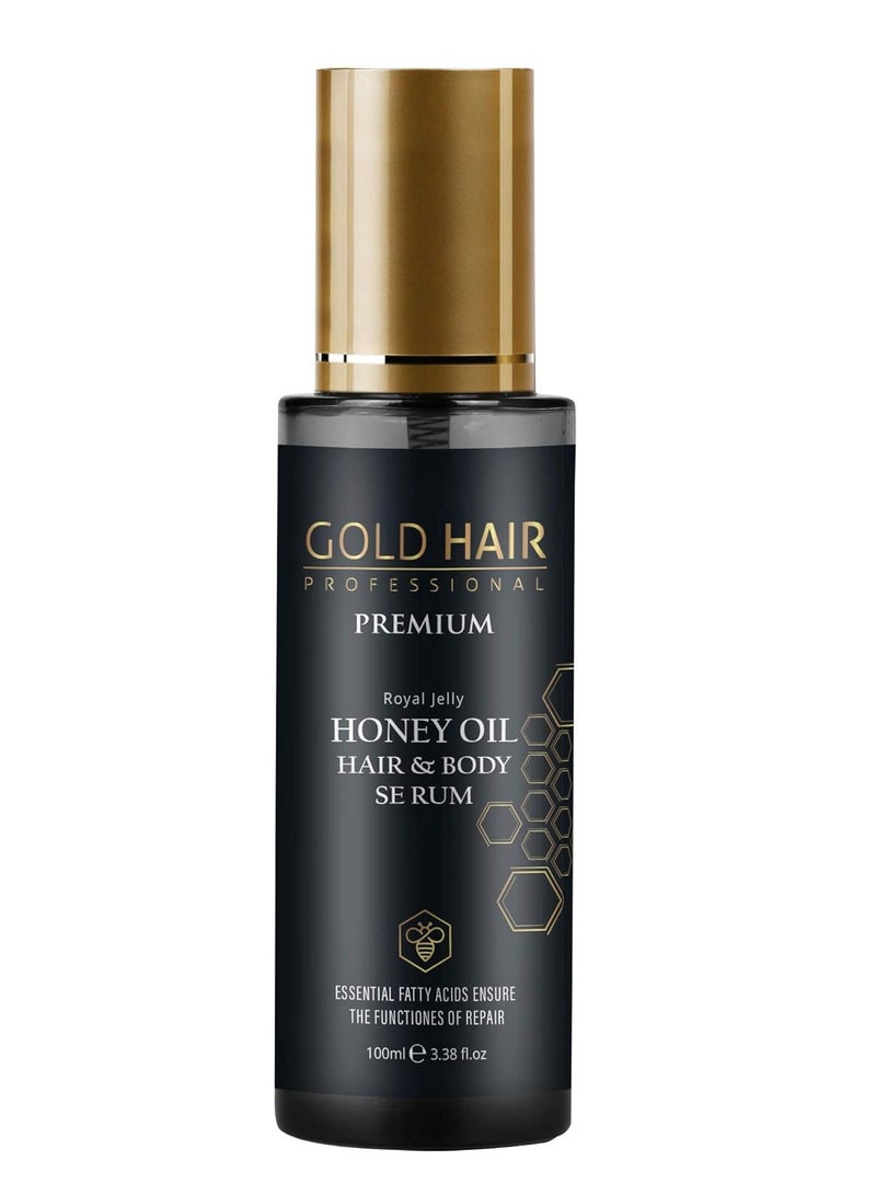 Gold Hair Professional Premium Hair and Body Honey Serum 100ml