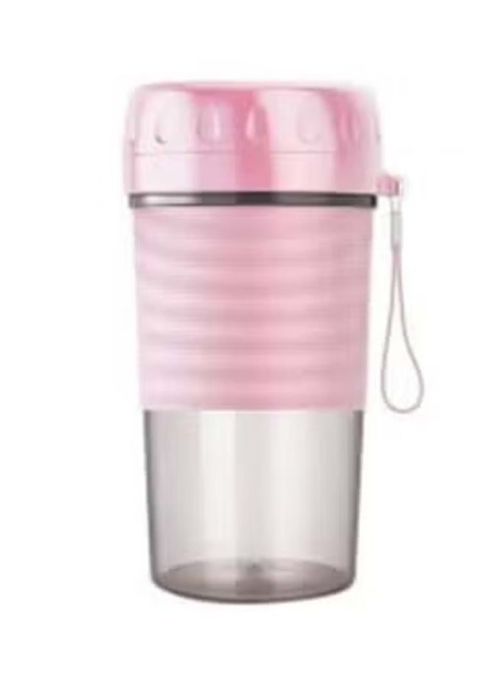 Portable USB Rechargeable Handheld Juicer Blender 300 ml 10 W JCSP002 Pink