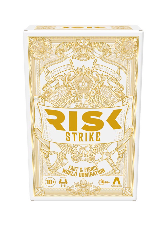 Strike Cards and Dice Game for Adults, Teens, and Kids Ages 10+, Quick-Playing Strategy Card Game for 2-5 Players, 20 Min. Average, Family Games
