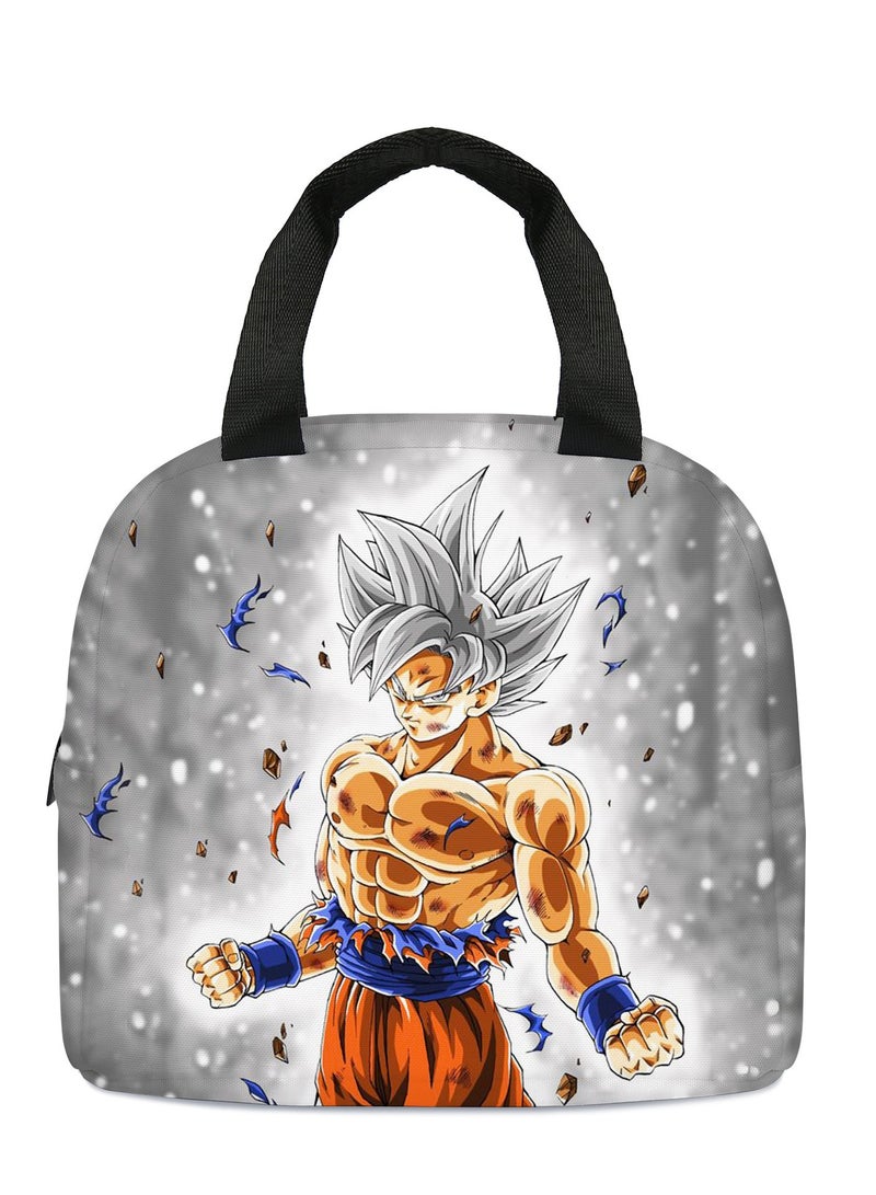 New Dragon Ball Cartoon Dragon Ball Primary And Secondary School Students Lunch Bag Children's Ice Bag 20*22*13cm