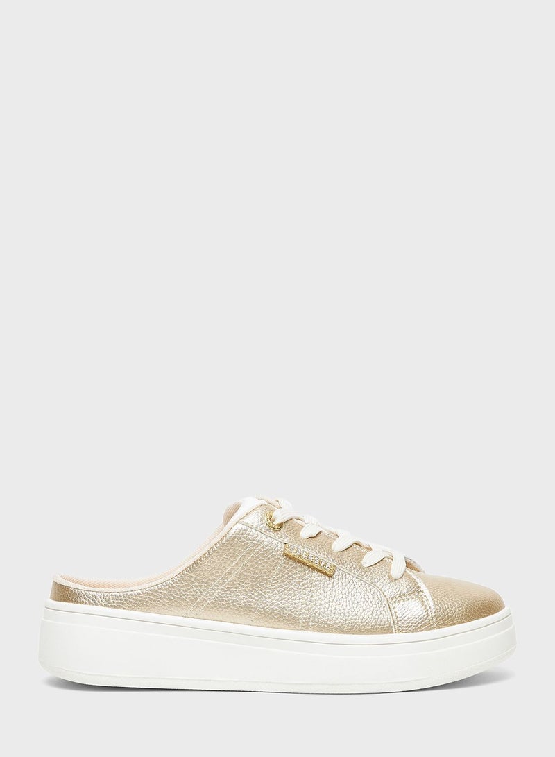 Lace Up Low Top Sneakers