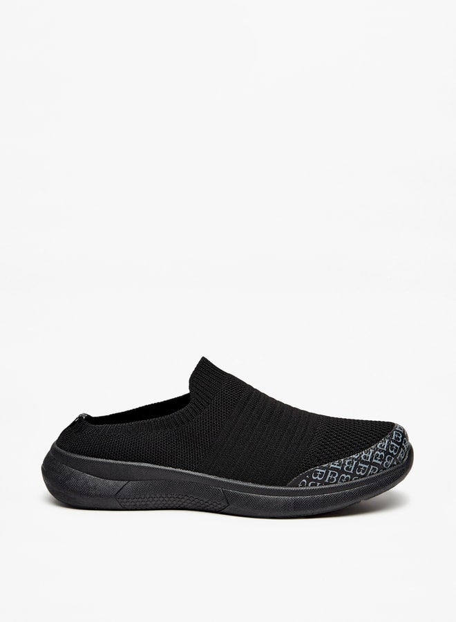 Womens Textured Slip-On Sneakers