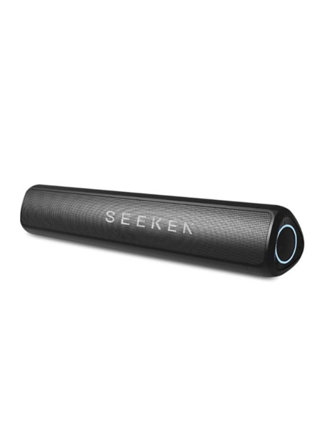 SEEKEN Soundbar, 10 Hours Playtime, USB Soundbeat Speakers for Computer Desktop Laptop PC