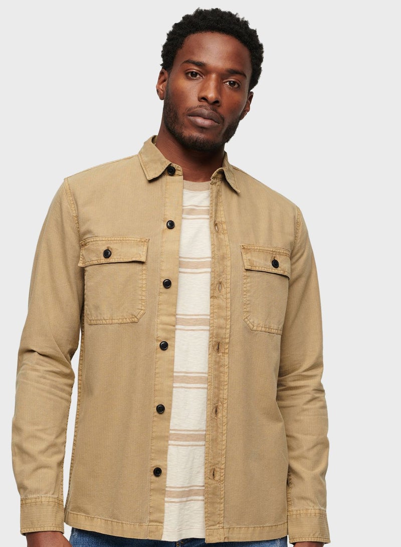 Essential Military Relaxed  Fit Shirt