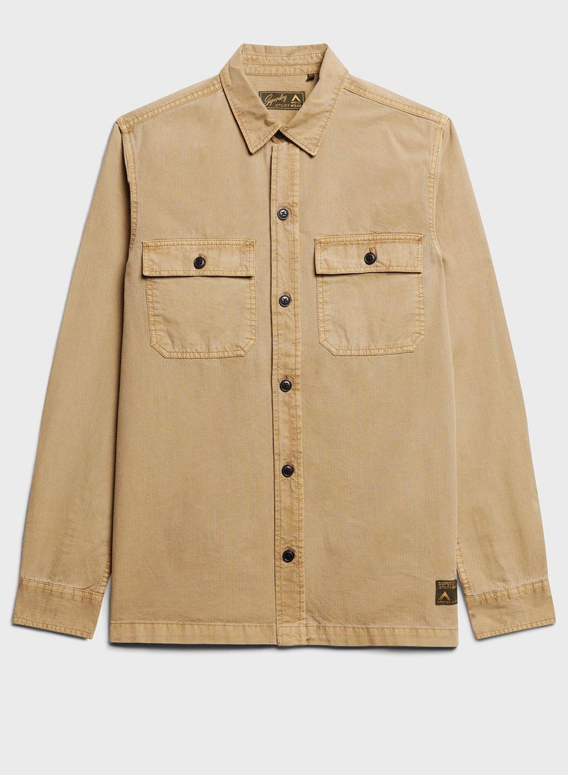 Essential Military Relaxed  Fit Shirt