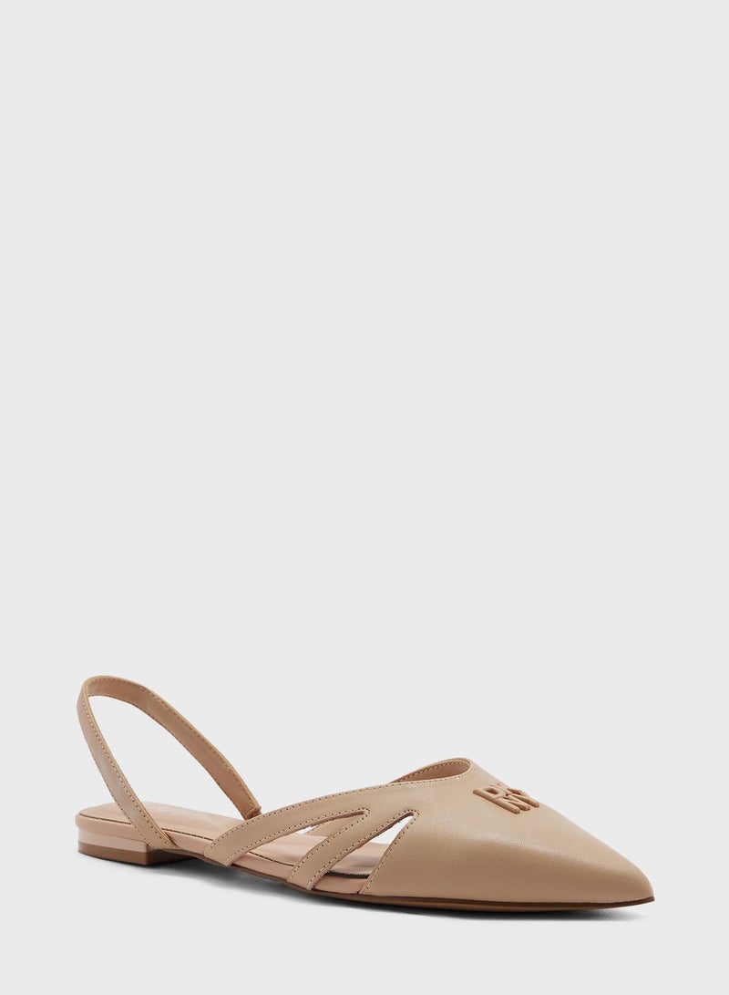 Verity Slingback Flat Sandals