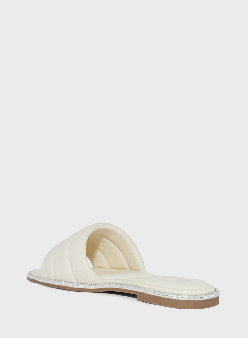 Bethea Flat Slide Sandals