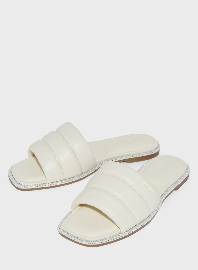 Bethea Flat Slide Sandals