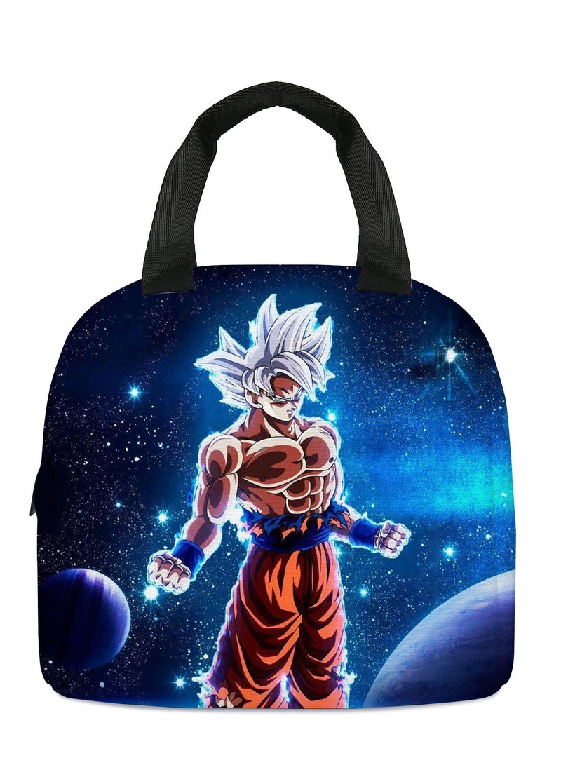 New Dragon Ball Cartoon Dragon Ball Primary And Secondary School Students Lunch Bag Children's Ice Bag 20*22*13cm
