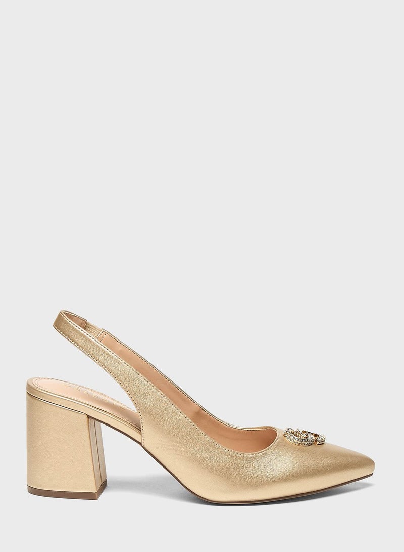 Sling Back Pumps