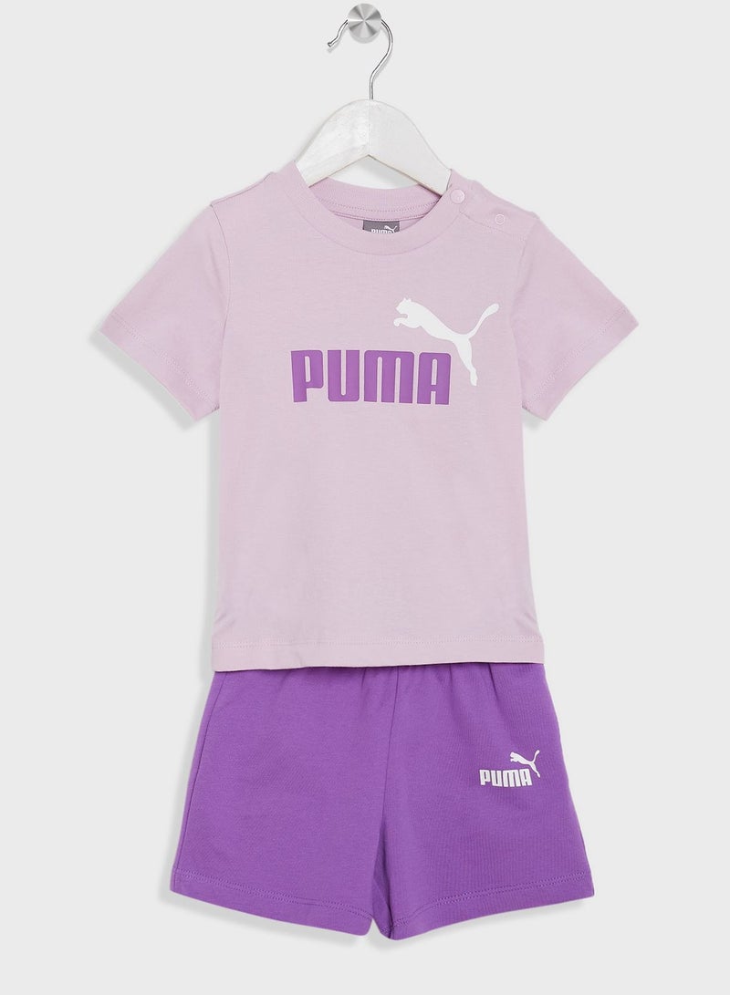 Kids Minicats T-Shirt   & Shorts Set