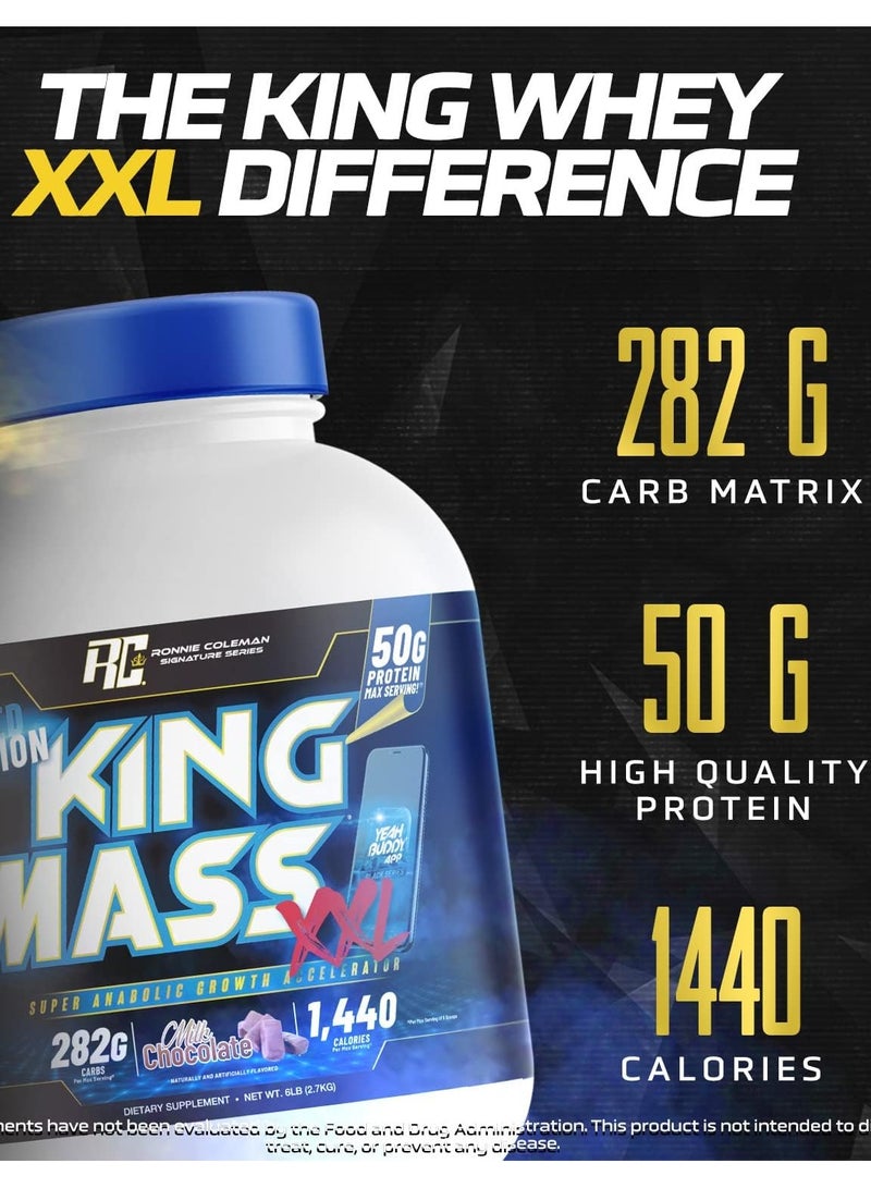 Ronnie Coleman King Mass XL Limited Edition 2.7kg Milk Chocolate Flavor 11 Serving