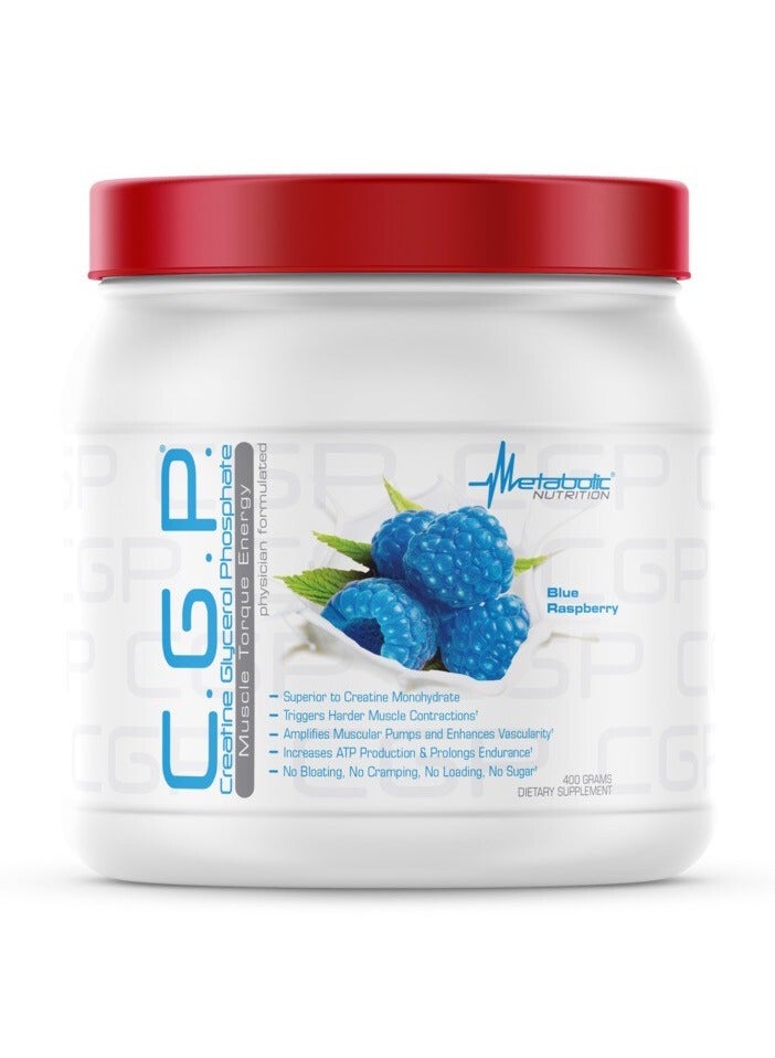 C.G.P. (Creatine Glycerol Phosphate) 400g - Blue Raspberry