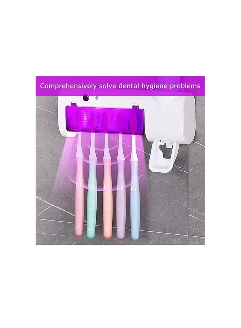 Toothbrush Sanitizer Uvc Toothbrush Holder Wall Toothbrush Holders Organizer For Bathroom