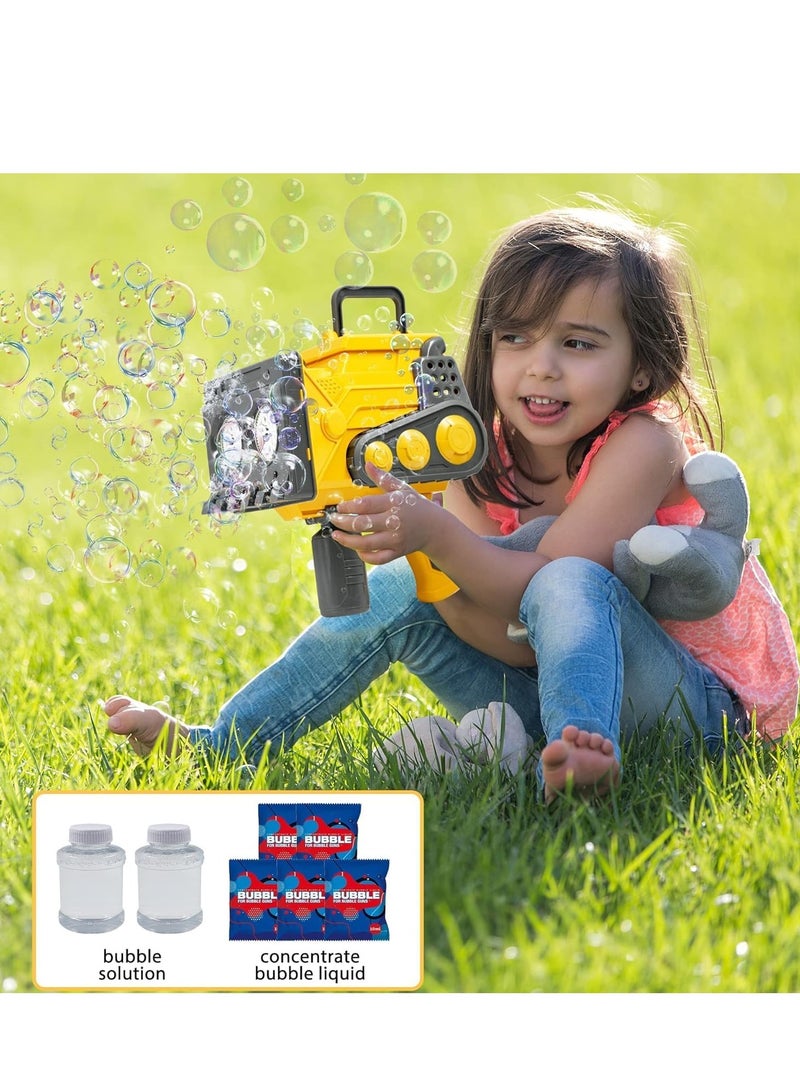 Baybee Automatic Bubble Gun Machine Toys For Kids With Lights & 16 Holes Bubbles Maker, Blower Machine Party Blaster Summer Toys for Birthday Wedding Party Outdoor Best Gift Toys for kids Boy Girl