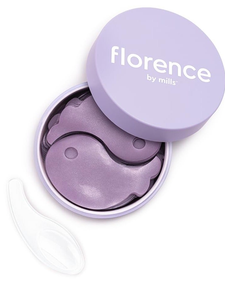 florence by mills Swimming Under the Eyes Gel Pad, 60 Count/ 30 Pairs, 30 Pairs