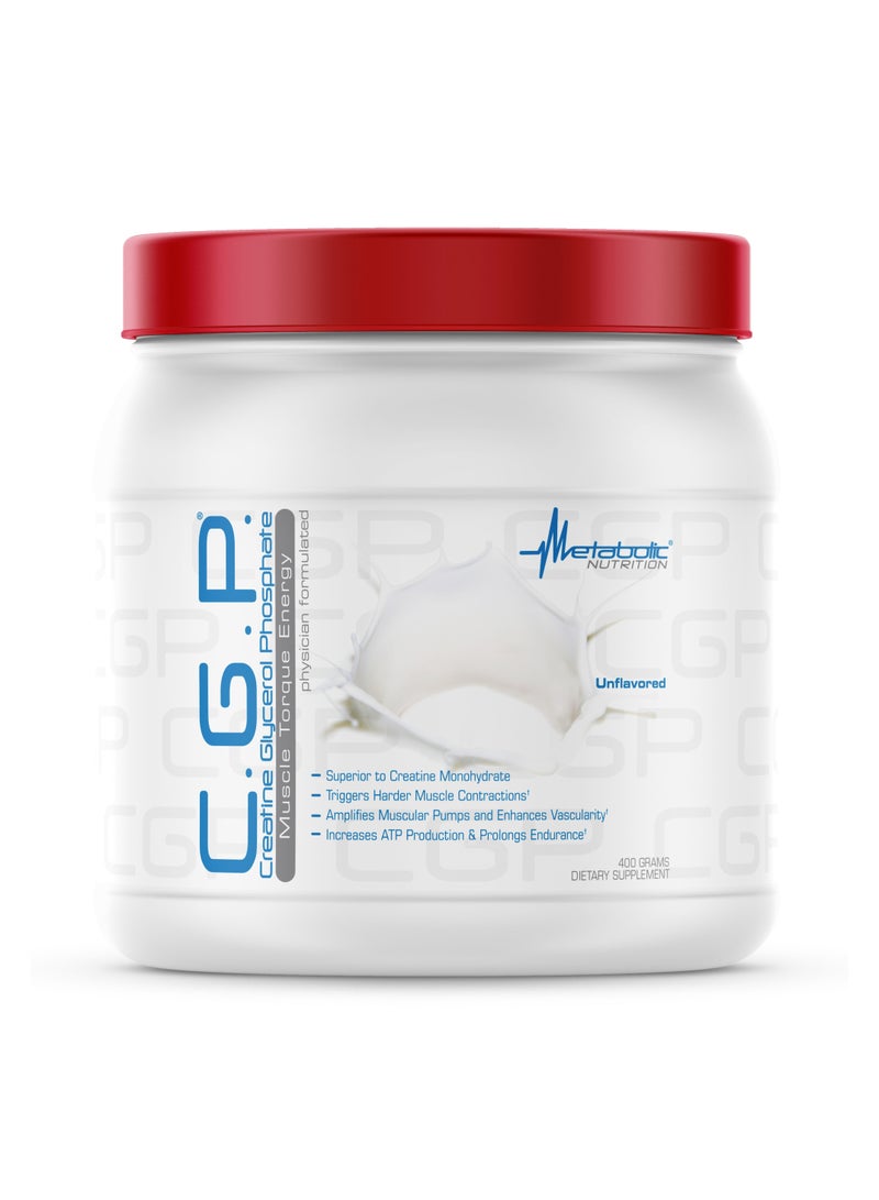 C.G.P. (Creatine Glycerol Phosphate) 400g - Unflavoured