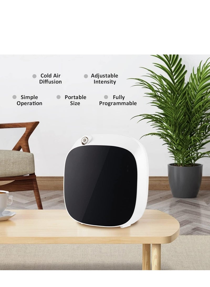 Scent air Machine for Home, Smart Waterless Essential Oil Diffuser with Cold Air Diffusion Technology 100ML, Hotel Collection Diffuser for Large Room, Spa, Office Wall Mounted Scent Diffuser