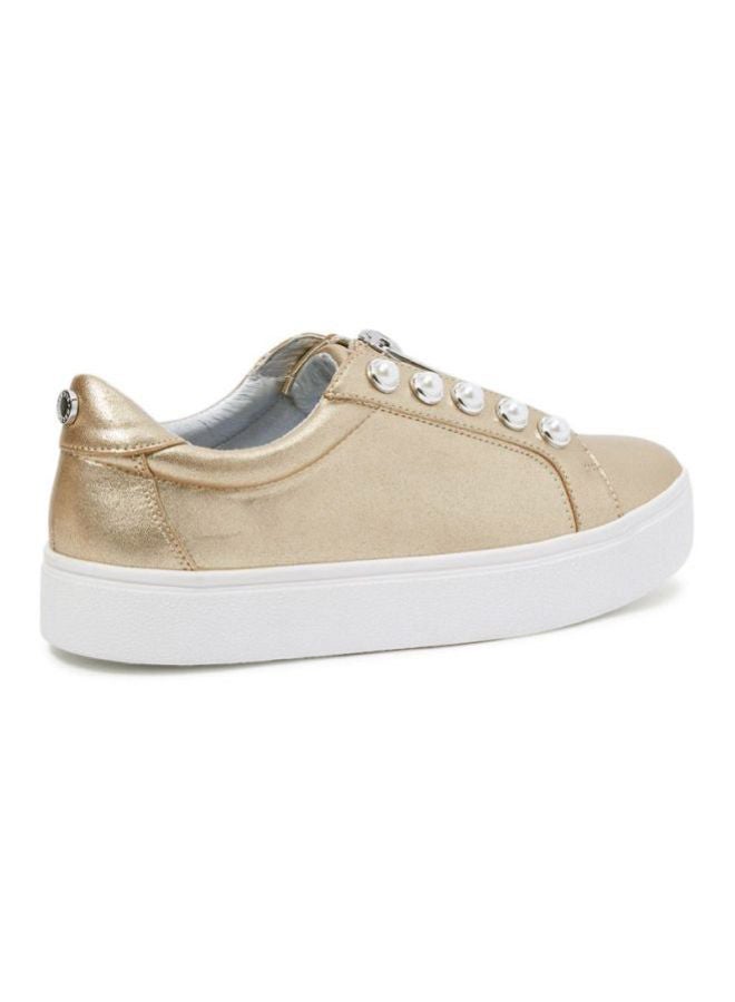 Lynn Low Top Sneakers Gold