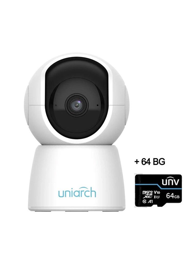 Uniarch Smart PT Wireless Camera - UHO-S2 3MP with 64GB SD card