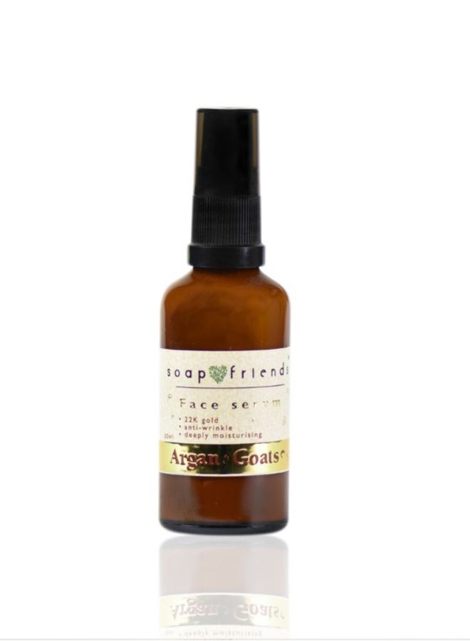 Soap Friends Anti-Wrinkle Face Serum for deep mosturizing of Skin 50 ml - Rejuvenating Formula for Wrinkles, Fine Lines & Hydrated Skin