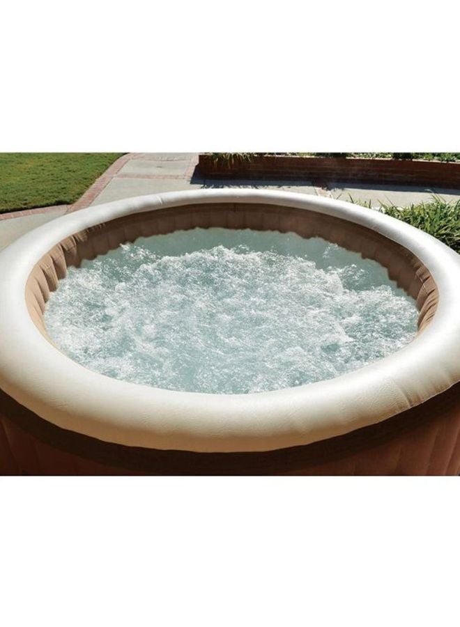 PureSpa Inflatable Hot Tub 196x71x196cm