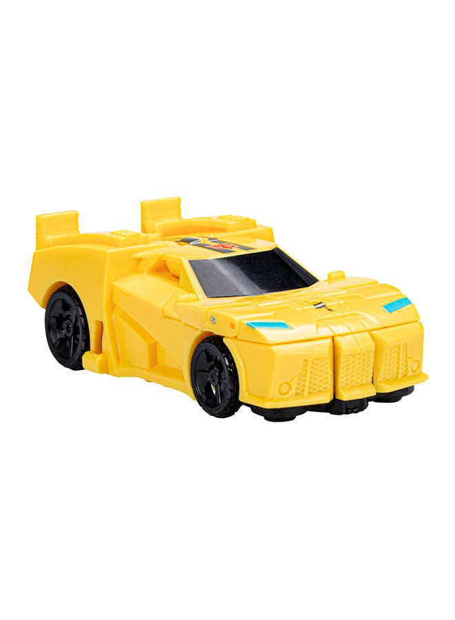 Toys EarthSpark 1-Step Flip Changer Bumblebee 4-Inch Action Figure, Robot Toys for Ages 6 and Up