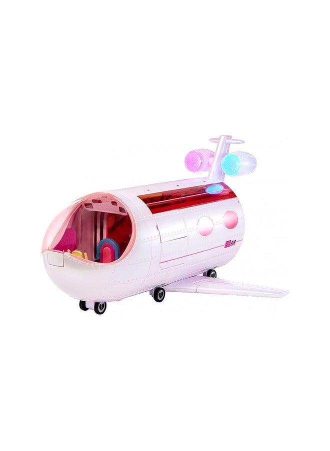 L.O.L. Surprise! OMG Plane 4-in-1 Playset - Aeroplane with 50 Surprises Including Multiple Accessories