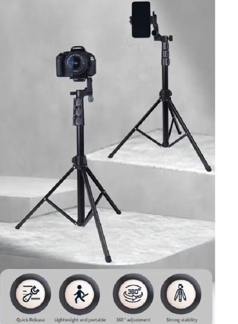 Jmary KP-2206 Multi-functional Adjustable Portable Camera Tripod, Black