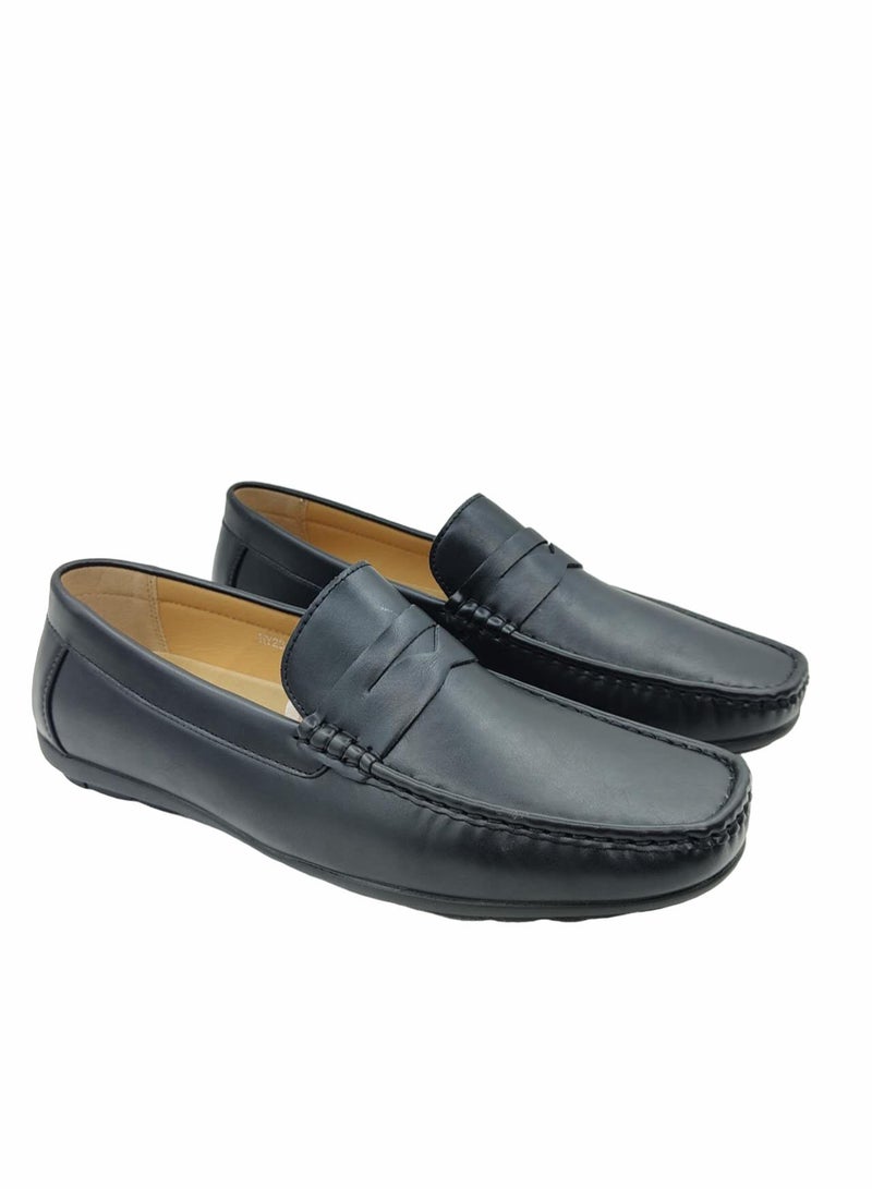 Comfortable Slip-On Formal Loafer Shoes Black