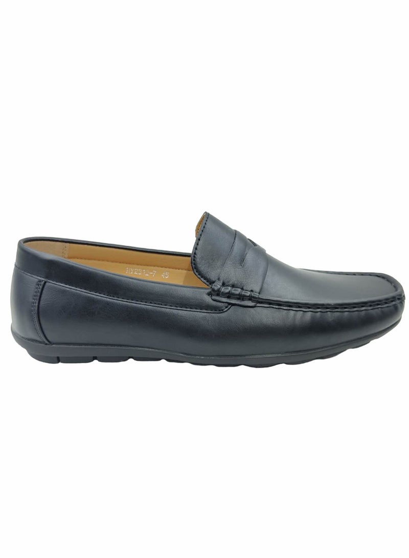 Comfortable Slip-On Formal Loafer Shoes Black