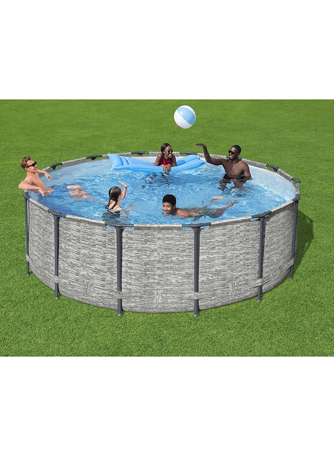 Poolset Steel Pro Max 427x122 Cm