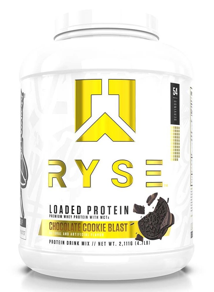 Loaded Premium Whey Protein, Chocolate Cookie Blast, 54 servings
