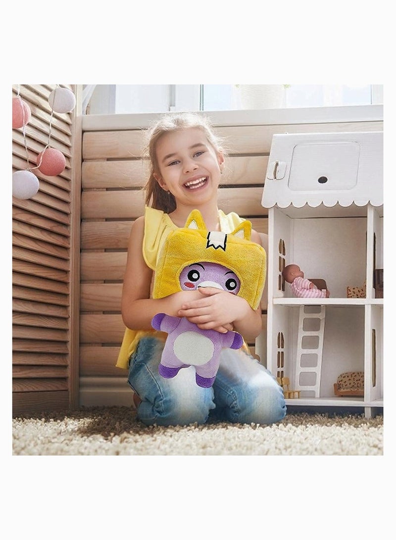 Foxy Plush Doll, SYOSI Foxy Plush Anime Lanky Toys, Soft Stuffed Plushies Removable Cute Robot Doll are the Best Gift for Birthday for Kids and Fans