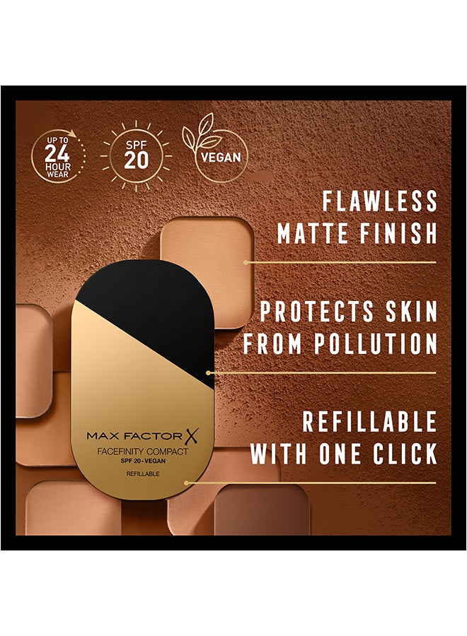 Facefinity Compact Foundation - 001 - Porcelain, 10g