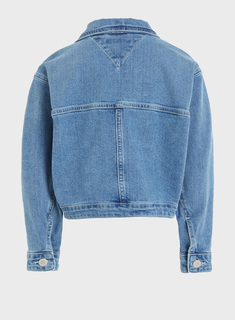 Kids Denim Trucker Jacket