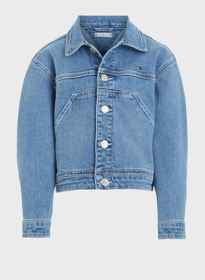 Kids Denim Trucker Jacket